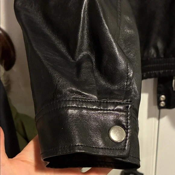 Wild Fable Black Leather Jacket - Picture 10 of 15